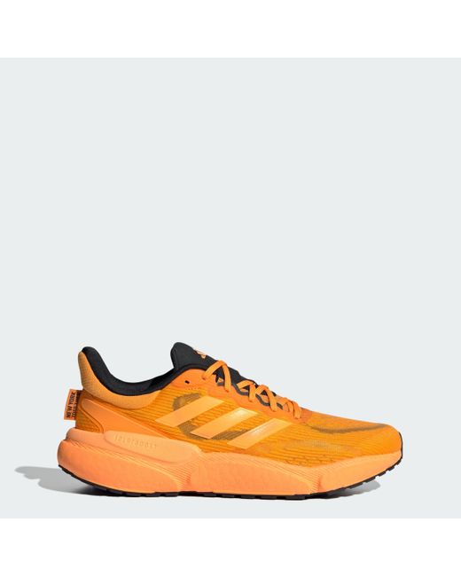 Adidas Orange Solarboost 5 Running Shoes for men