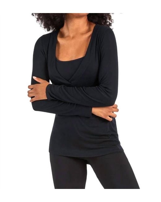 Capsule 121 Black Adhara Top