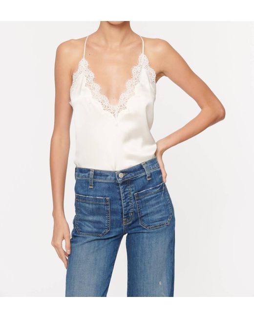 Cami NYC Blue Everly Cami Top