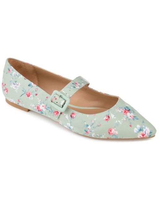 Journee Collection Blue Collection Karissa Flat