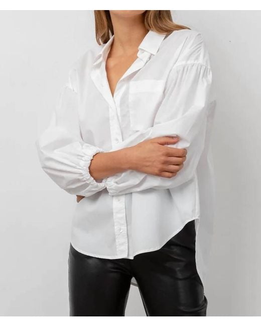 Rails White Winnie Top