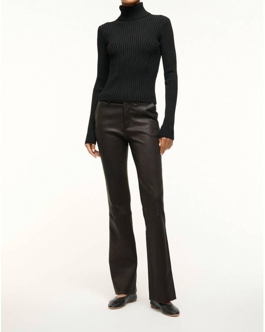 Staud Black Jace Top