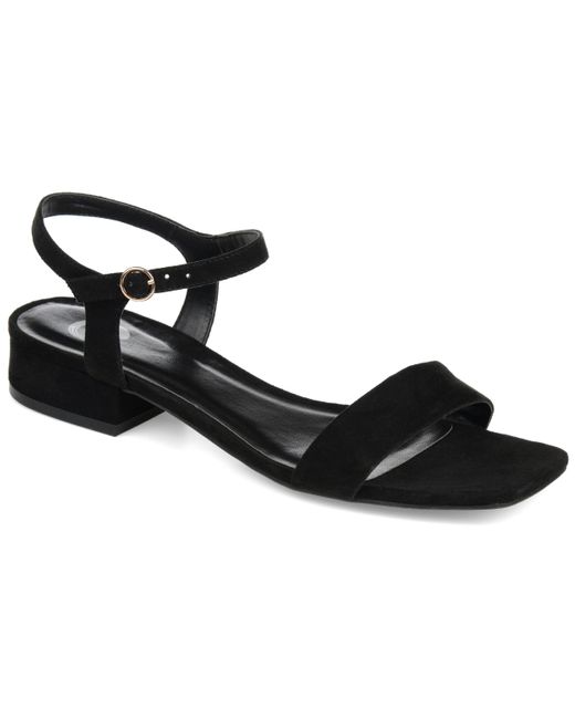 Journee Collection Black Collection Beyla Sandals