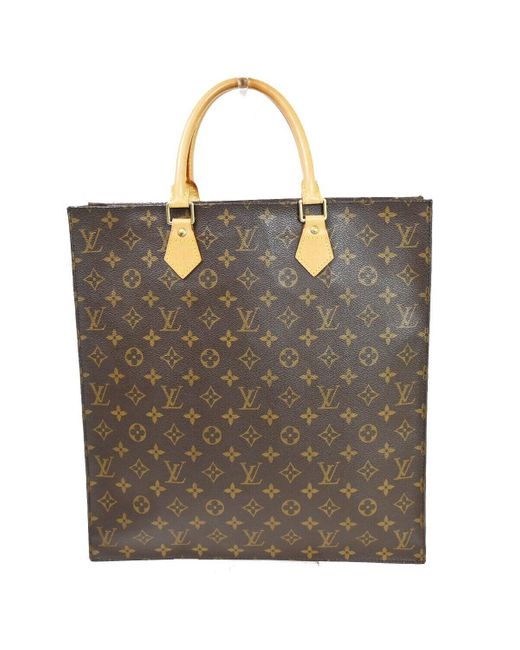 Louis Vuitton Metallic Sac Plat Canvas Tote Bag (pre-owned)