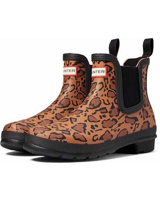 Hunter Black Original Chelsea Boots