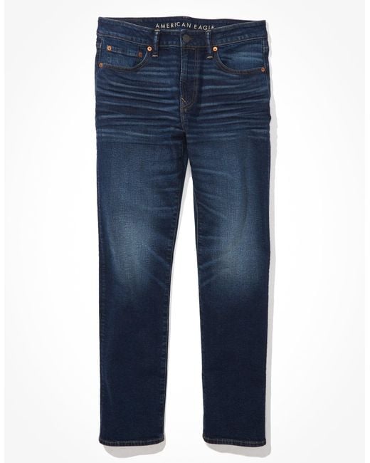 American Eagle Outfitters Blue Ae Airflex+ Original Straight Jean for men