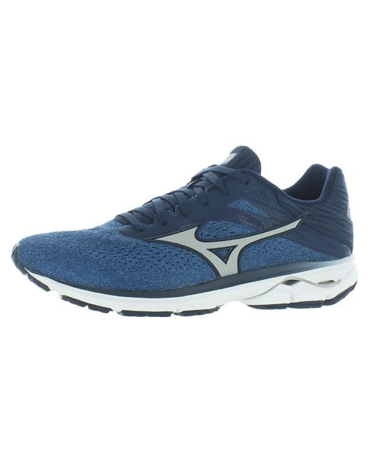 Mizuno Wave Rider 23 Performance Sport Running Shoes in Blue for Men | Lyst