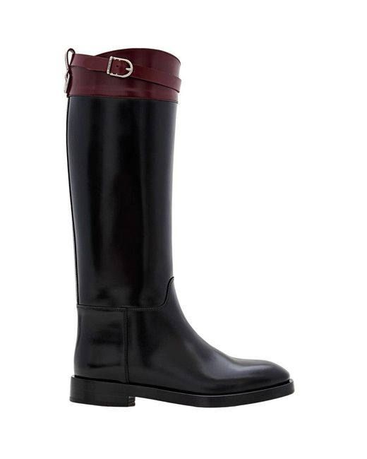 DURAZZI MILANO Black Riding Boots