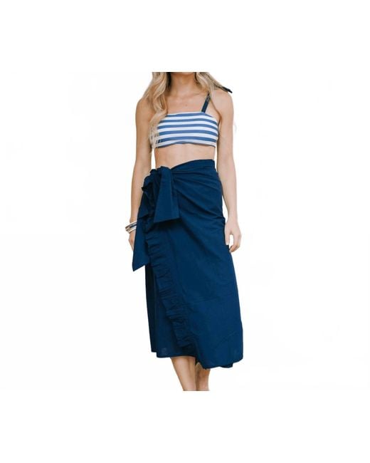 SUNSHINE TIENDA Blue Sarong