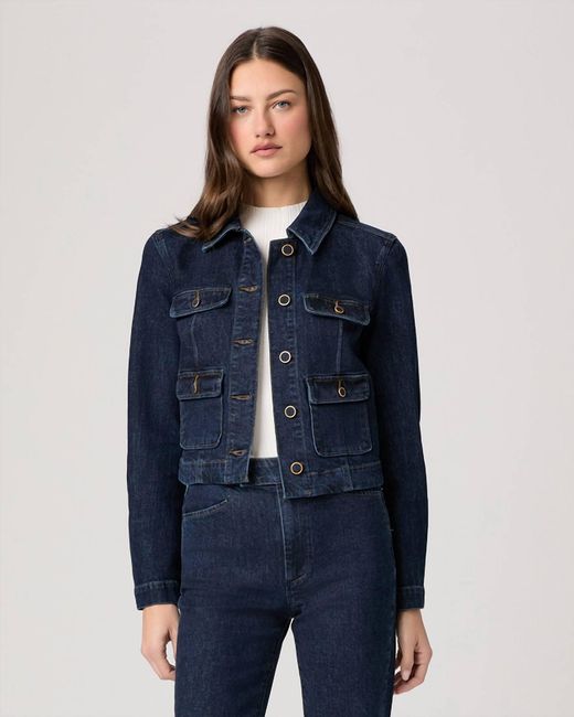 PAIGE Blue Lydia Jacket