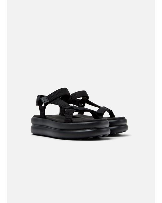 Camper Black Sandals Pelotas Flota Up