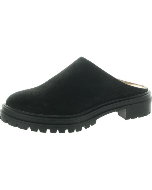 Madewell Black Padded Insole Leather Mules