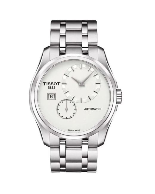 Tissot Metallic Couturier White Dial Watch