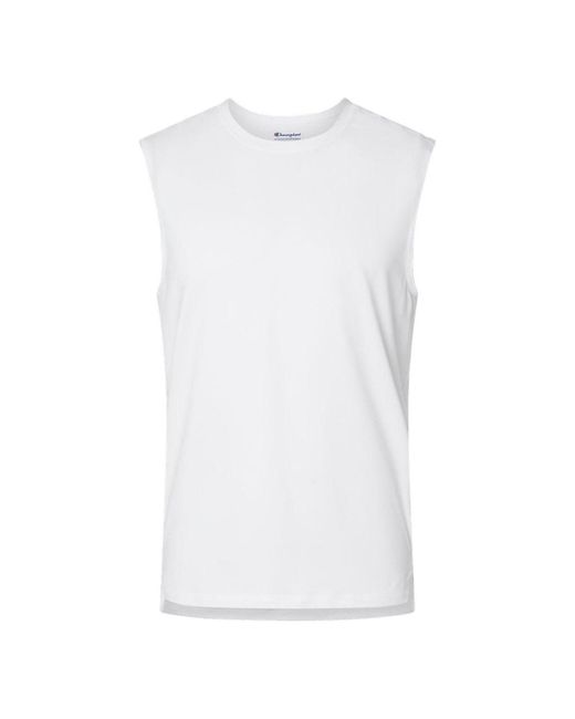 Champion White Sport Muscle T-shirt for men