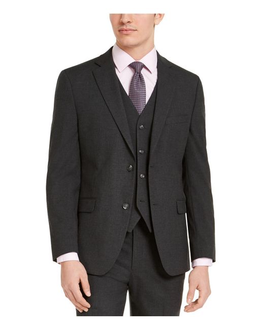 Alfani Black Slim Fit Suit Separate Suit Jacket for men