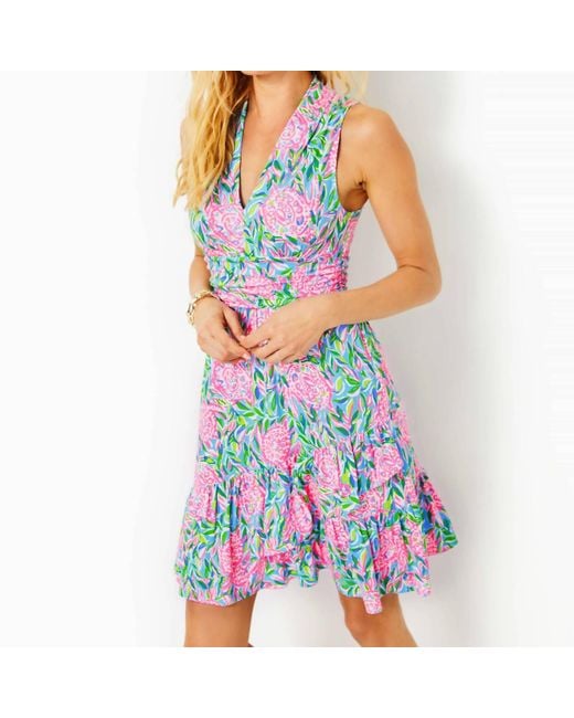Lilly pulitzer top v neck dress