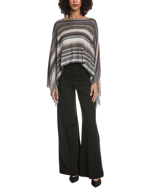 Missoni Brown Poncho