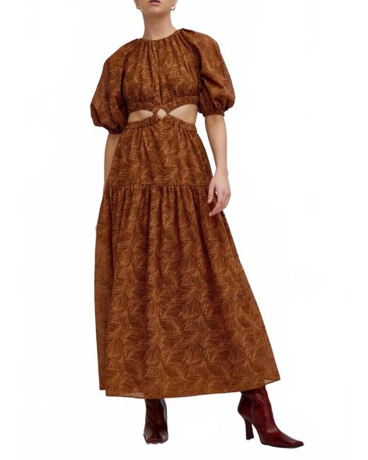 significant other brown dress Significant Other Orly Dress