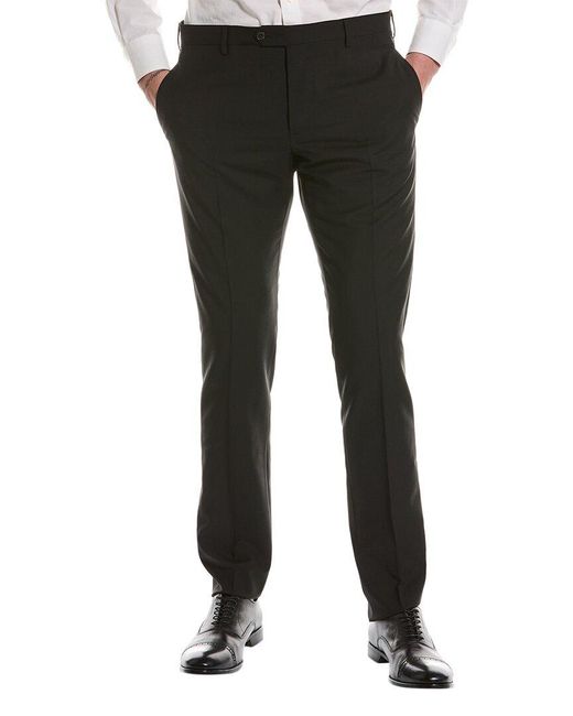 Valentino Black Wool & Mohair-blend Pant for men