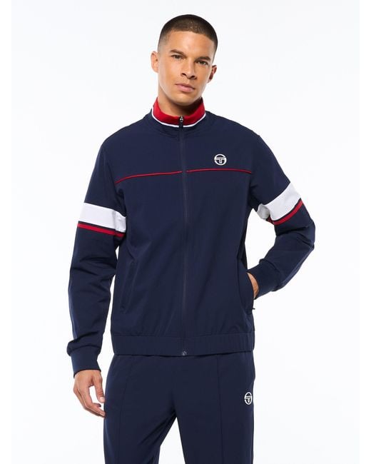 Sergio Tacchini Blue Solare Track Jacket for men