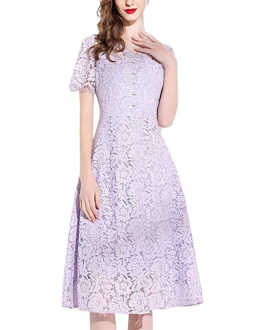 GYALWANA Purple Dress