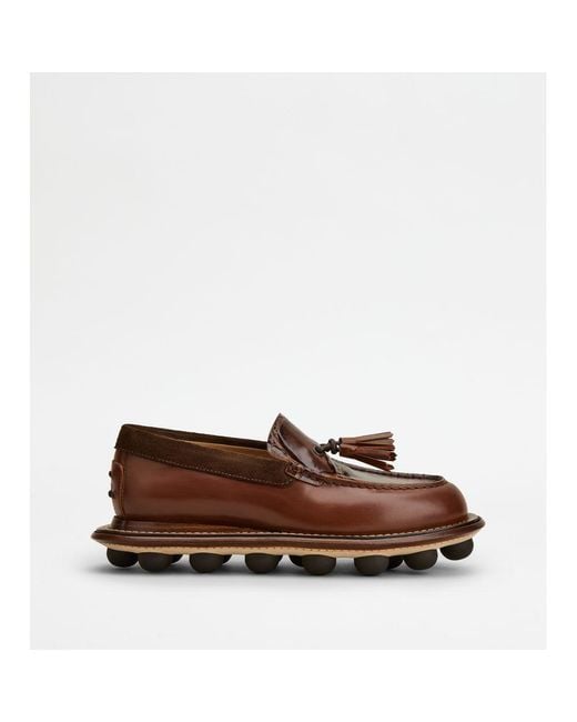 Tod's Brown Loafers