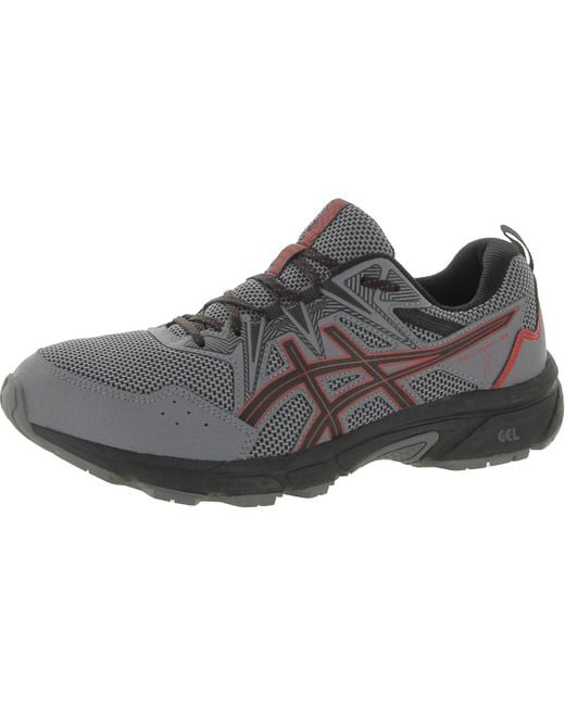 Asics Black Gel-Venture 8 Gym Fitness Running Shoes for men