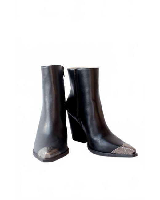 Oasis Society Black Zion Western Boots
