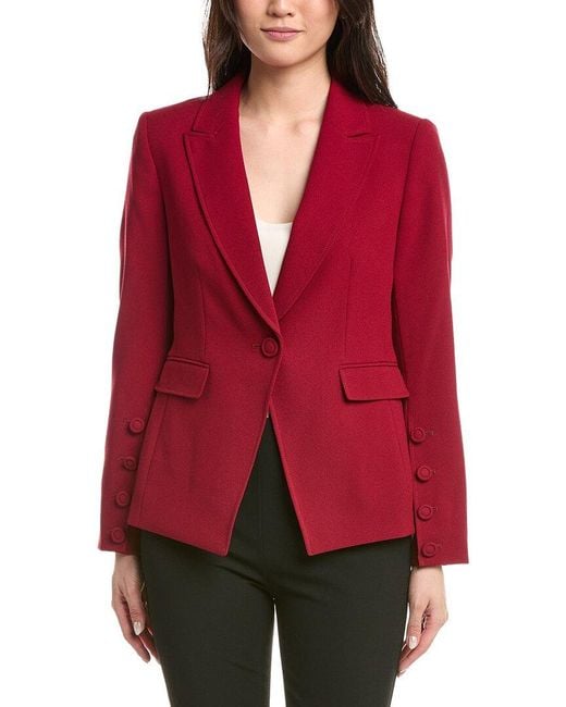 Tahari Red Blazer