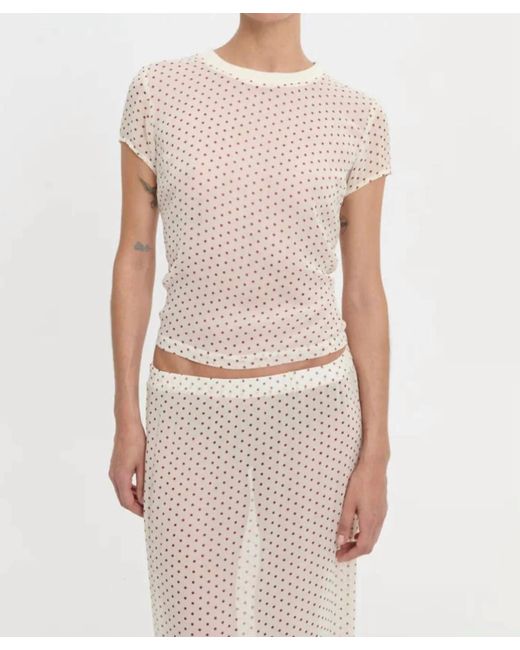 Blanca White Orla Tee