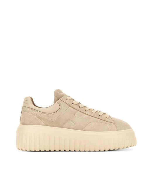 Hogan Natural H-Stripes Sneakers