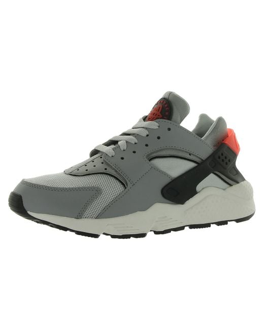 Nike Air Huarache Sc Lace Up Padded Insole Running Training Shoes in Gray for Men Lyst