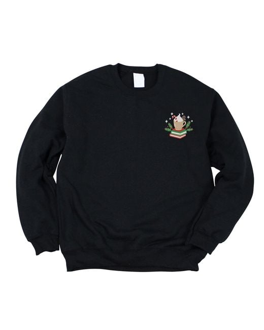 Simply Sage Market Blue Embroidered Hot Cocoa Books