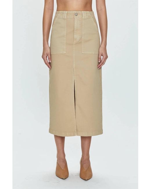 Pistola Natural Pamela High Rise Utlility Skirt