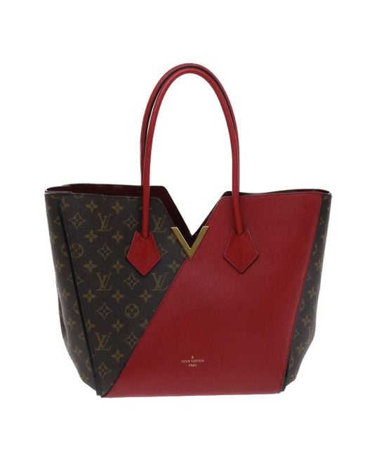Louis Vuitton Kimono Canvas Tote Bag (pre-owned) in Red