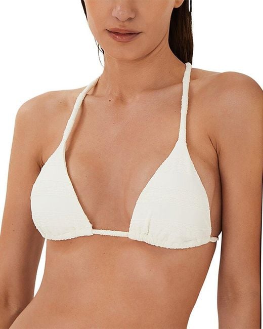 ViX White Leanne T-Back Top