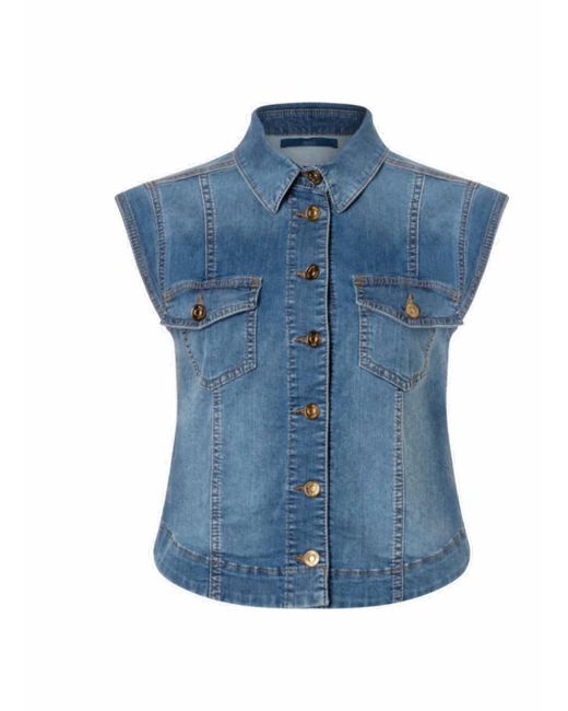 Mac Jeans Blue Vest