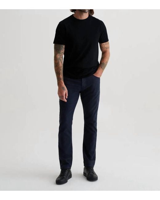 AG Jeans Black Everett Slim Straight for men