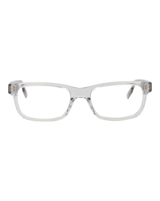 Montblanc Gray Square-Frame Acetate Optical Frames for men