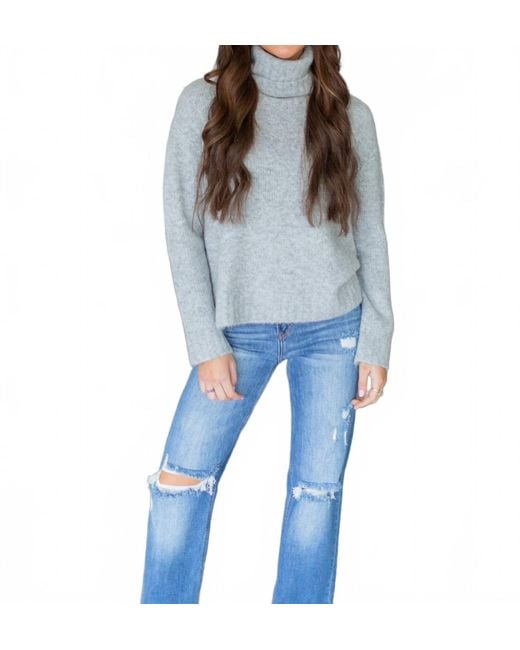 Olivaceous Blue Blake Sweater