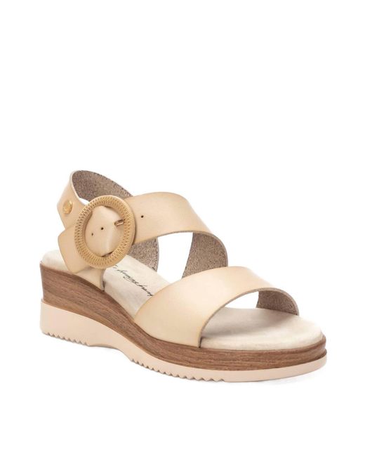 Xti Natural Wedge Sandals