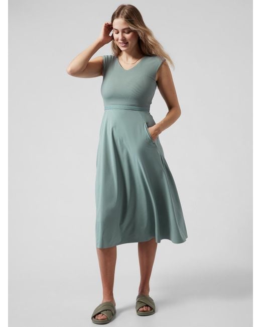 Athleta costa hotsell midi dress