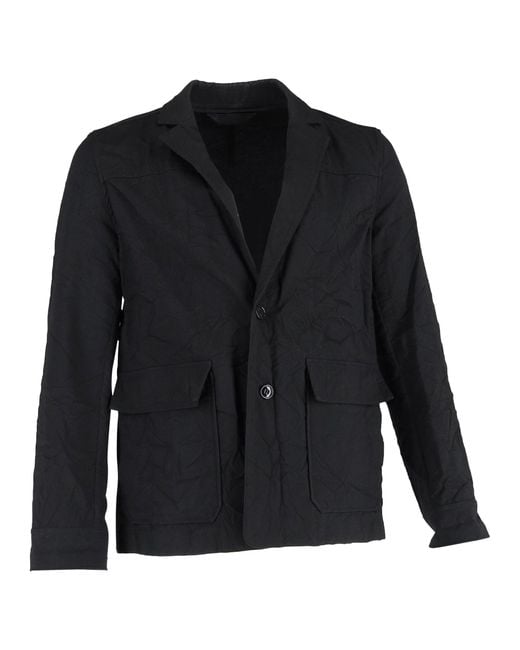 Acne Black Workwear Tailored Jacket for men
