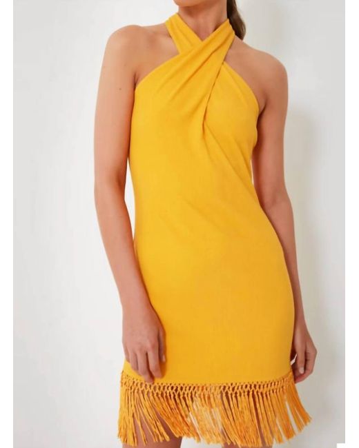 Saylor Yellow Leyna Dress