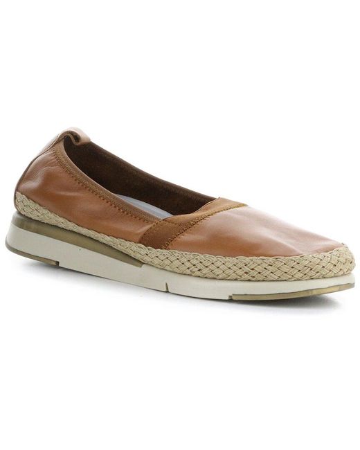 Bos. & Co. Brown Bos. & Co. Fastest Leather Espadrille