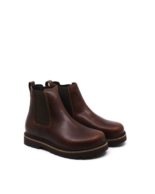 Birkenstock Brown Highwood Slip On Boot In Chocolate