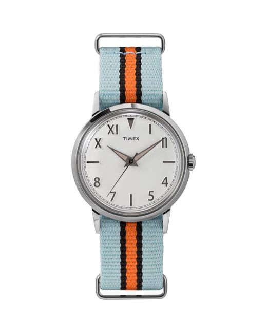 Timex Gray Marlin 34mm Manual-wind Watch