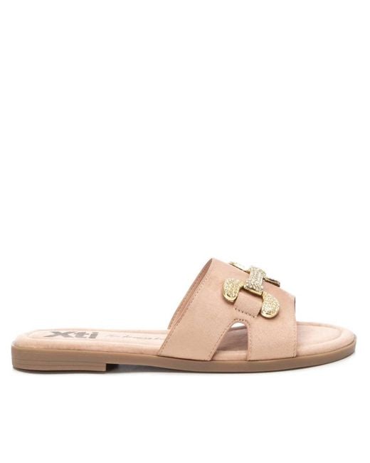 Xti Natural Flat Sandals