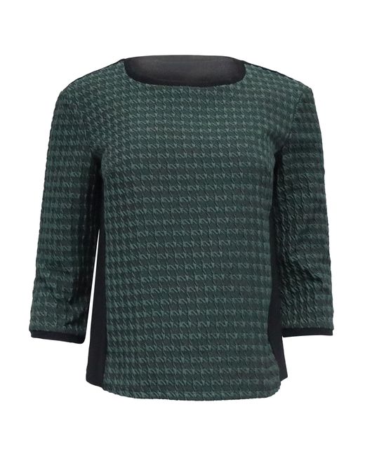 Weekend by Maxmara Green Two Tone Blouse