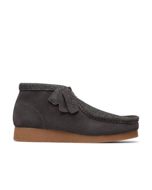 Clarks Brown Wallabeeevo Bt for men